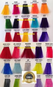 RENKLİ SAÇ BOYASI JEANS COLOR 250 ml SEÇ BEĞEN İSTE!!! - 3