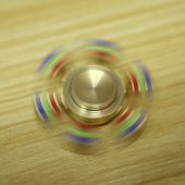 Orjinal Led Metal Işıklı Stres Çarkı Pro Hand Spinner - 9