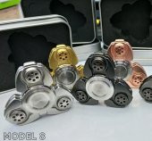 Orjinal Led Metal Işıklı Stres Çarkı Pro Hand Spinner - 10