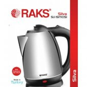 RAKS Silva Su Isıtıcı Çelik Kettle 1.8LT thumbnail 2