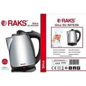 RAKS Silva Su Isıtıcı Çelik Kettle 1.8LT thumbnail 3