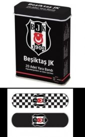 BJK Metal Kutu Taraftar yarabandı 1 Paket - 20 adet - 1
