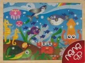 Bubu 24 Parça Deniz Canlıları Ahşap Puzzle - 1