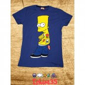 BARD SİMPSON tshirt , tişört MAVİ - 1