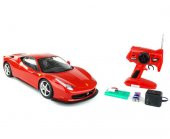 Mjx Rc  1:10 Uzaktan Kumandalı Lisanslı  Ferrari 458 Italia  Şarjlı Araba 0887 - 1