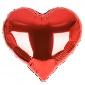 Kalp Balon Ucuz, Folyo 75cm + I love you + Sevgili Kalpli Uçan - 3