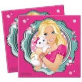 Barbie Parti Malzemeleri Seti Doğum Günü Süsleri 16 Kişilik - 4