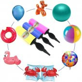 Sosis Balon Şişirme El Hava Pompası, Balon Pompası - 4
