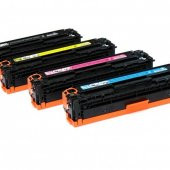 HP CB540A/CE320A/CF210A 125A/128A/131A SİYAH MUADİL TONER - 1