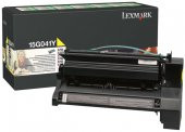 LEXMARK 15G041Y C752/760/762 X752/762 MAVİ TONER ORJİNAL 6.000 SY - 1