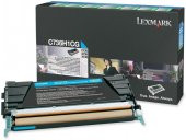 LEXMARK C736H1CG C-X 736/738 YÜK.KAP.MAVİ TONER ORJİNAL 10.000 SY - 1