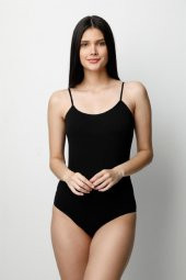 Özlem Bayan İp Askılı Çıtçıtlı Body 303 - 3