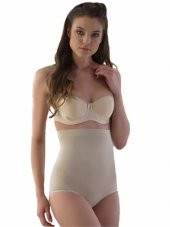 Emay 7024 Yüksek Bel Slip Külot Korse - 1
