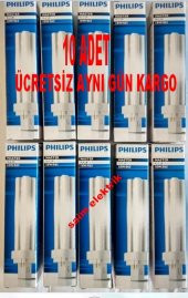 10 ADET PHILIPS MASTER PLC 18W /840 2P - 1