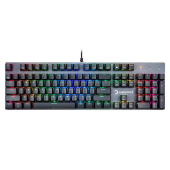 Gamepower OGRE RGB Red Kırmızı Switch Gaming oyuncu Gerçek Mekanik Klavye ( RGB ) thumbnail 3