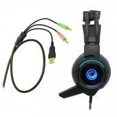 Frisby GAMEMAX FHP-G1475B Mikrofonlu Gaming Oyuncu Kulaklığı Gaming Kulaklık Işıklı Ledli 4D Sound - 5