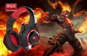 Frisby GAMEMAX FHP-G1465R Kırmızı Renk Mikrofonlu Gaming Oyuncu Kulaklığı Gaming Kulaklık Işıklı Ledli Çevirici Hediyeli - 5