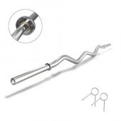 Ecgspor 88 KG Z BAR Halter Seti ve Dambıl Seti Ağırlık Fitness Seti - 2