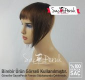 Gerçek Saç Perçem Kahkül - Çıtçıt Kahkül - AYNI GÜN KARGO - 1