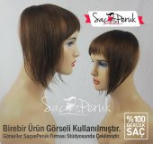 Gerçek Saç Perçem Kahkül - Çıtçıt Kahkül - AYNI GÜN KARGO - 2