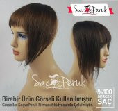 Gerçek Saç Perçem Kahkül - Çıtçıt Kahkül - AYNI GÜN KARGO - 3