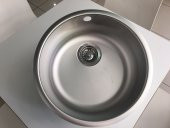 teka round taşmalı tezgah altı yuvarlak taşmasız evye - 1