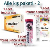 Imutor Beta Glukan 100 Mg + Imutor Komplex + Sambucus - 1