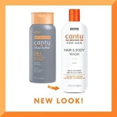 Cantu Erkeklere Özel 2'si Bir Arada Saç Şampuanı 400ml ( Şampuan+Saç Kremi+Duş Jeli) - 1