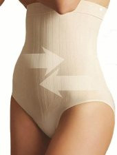 Anıl 2477 Kadın Dikişsiz Yüksek Bel Slip Korse - 1