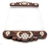 Sedef Kakma Cam Tepsi - 1