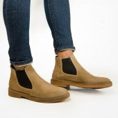 Chelsea Model Hakiki Süet Deri Erkek Bot - 1