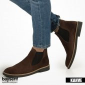 Chelsea Model Hakiki Süet Deri Erkek Bot - 3