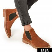 Chelsea Model Hakiki Süet Deri Erkek Bot - 5