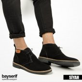 Silvio Motto Hakiki Deri Erkek Süet Bot - 2