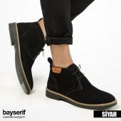 Silvio Motto Hakiki Deri Erkek Süet Bot - 3