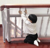 LİLABABY MERDİVEN KORKULUK GÜVENLİK ÖRTÜSÜ 6 METRE X 75 CM - 1