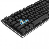 GAMEMAX GM-X560QU İngilizce Blue Switch RGB Mekanik Gaming Oyuncu Klavyesi - 5