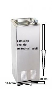 Anaokulları Için Su Fışkırtmalı Okul Tipi Su Arıtmalı Sebil - 1