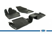 Peugeot 308 I 3D Novline Havuz Paspas Siyah 4 Prç 2007-2014 - 2