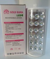 24 Ledli Şarjlı Işıldak (80 Saat) Güçlü Işık USB YM6045 - 12