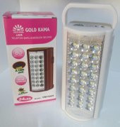 24 Ledli Şarjlı Işıldak (80 Saat) Güçlü Işık USB YM6045 - 1