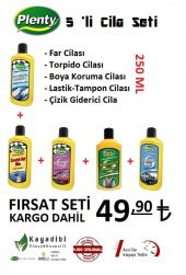 Plenty 5li Cila Seti Far Cilası Kargo Dahil ! - 1