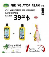 Plenty Far Cilası 2 Adet 250 ml 4lü Mikrofiber Bez Hediyeli ! - 1