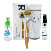 Zgts Gold Line Dermaroller Titanyum 192 İğneli Saç Yüz Vücut Göz Çevresi İçin Derma Roller - 2