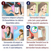 Zgts Gold Line Dermaroller Titanyum 192 İğneli Saç Yüz Vücut Göz Çevresi İçin Derma Roller - 8