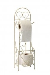 BANYO ÇÖP KOVASI FERFORJE TUVALET ASKISI BANYO TAKIMI BANYO SETİ - 4