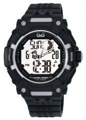 QQ DİJİTAL-ANALOG SU GEÇİRMEZ PLASTİK ERKEK KOL SAATİ - 1