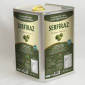 Serfiraz Organik Soğuk Sıkım Natürel Sızma Zeytinyağı Teneke 18 Lt. - 1