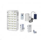 Harici Solar Güneş Panelli Şarjlı Işıldak Lamba LED Yajia Yj-9817 thumbnail 1