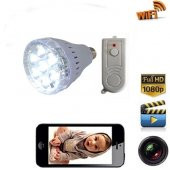 Kumandalı Led Ampul Şeklinde Gizli Kamera - 3